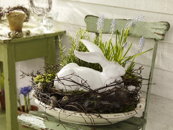 Easter Bunny floral arrangement
