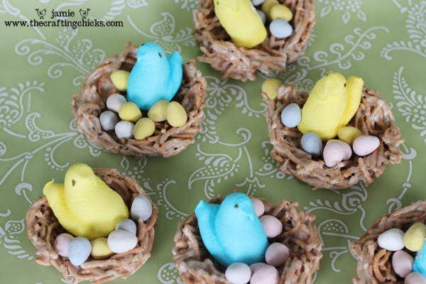 Peeps Easter Nest treats
