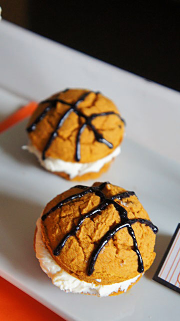 Basketball Whoopie pies-B. Lovely Events
